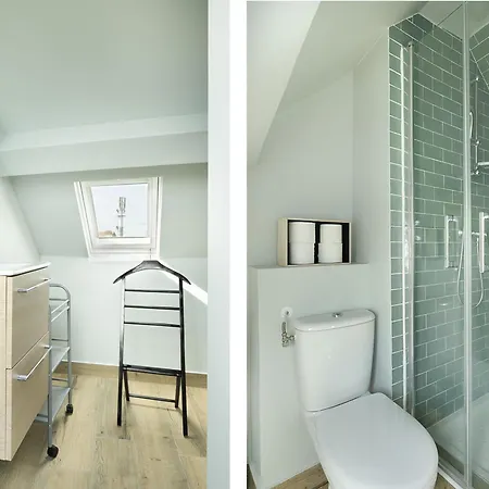 Quarto em Acomodações Particulares Maison Et Jardin - Cosy